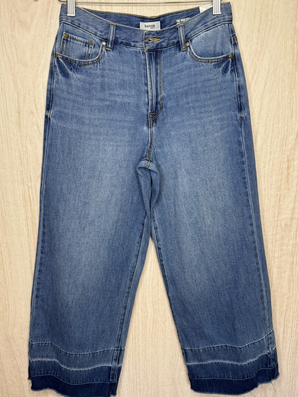 Kensie Men’s Medium Blue Relaxed Crop Jeans